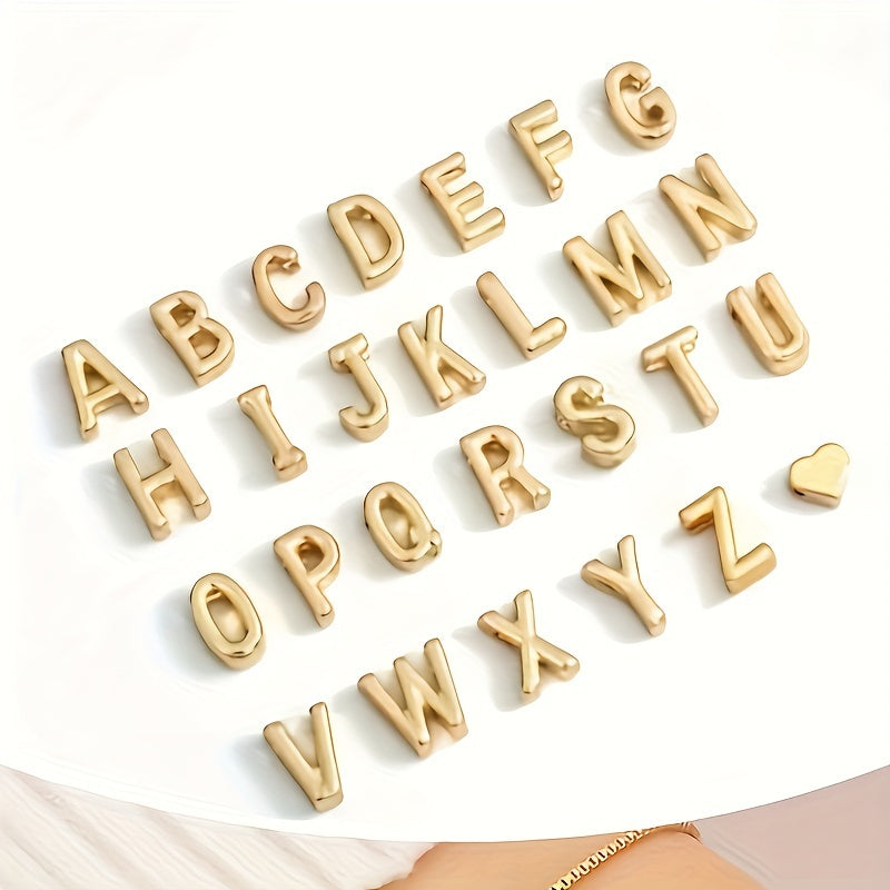 Letter Mini Love Heart Thin Chain Bracelet Simple Minimalist Hand Chain Jewelry Decoration Gift Birthday Gift