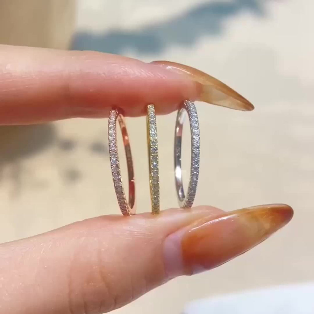 1pc Radiant 925 Sterling Silver Ring - Pave Set Shining Zirconia for Men & Women - Durable Daily Wear, Fashion-Forward Party Jewelry